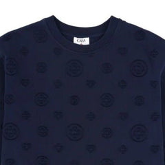 Casablanca Applique Monogram Oversized T-Shirt