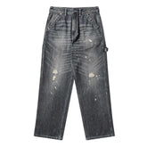 Evisu Vintage Patchwork Denim in Grey