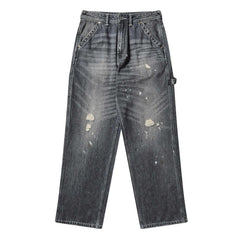 Evisu Vintage Patchwork Denim in Grey