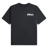 Rhude Ramatuelle Intl Racing Tee In Vintage Black/ White/ Yellow