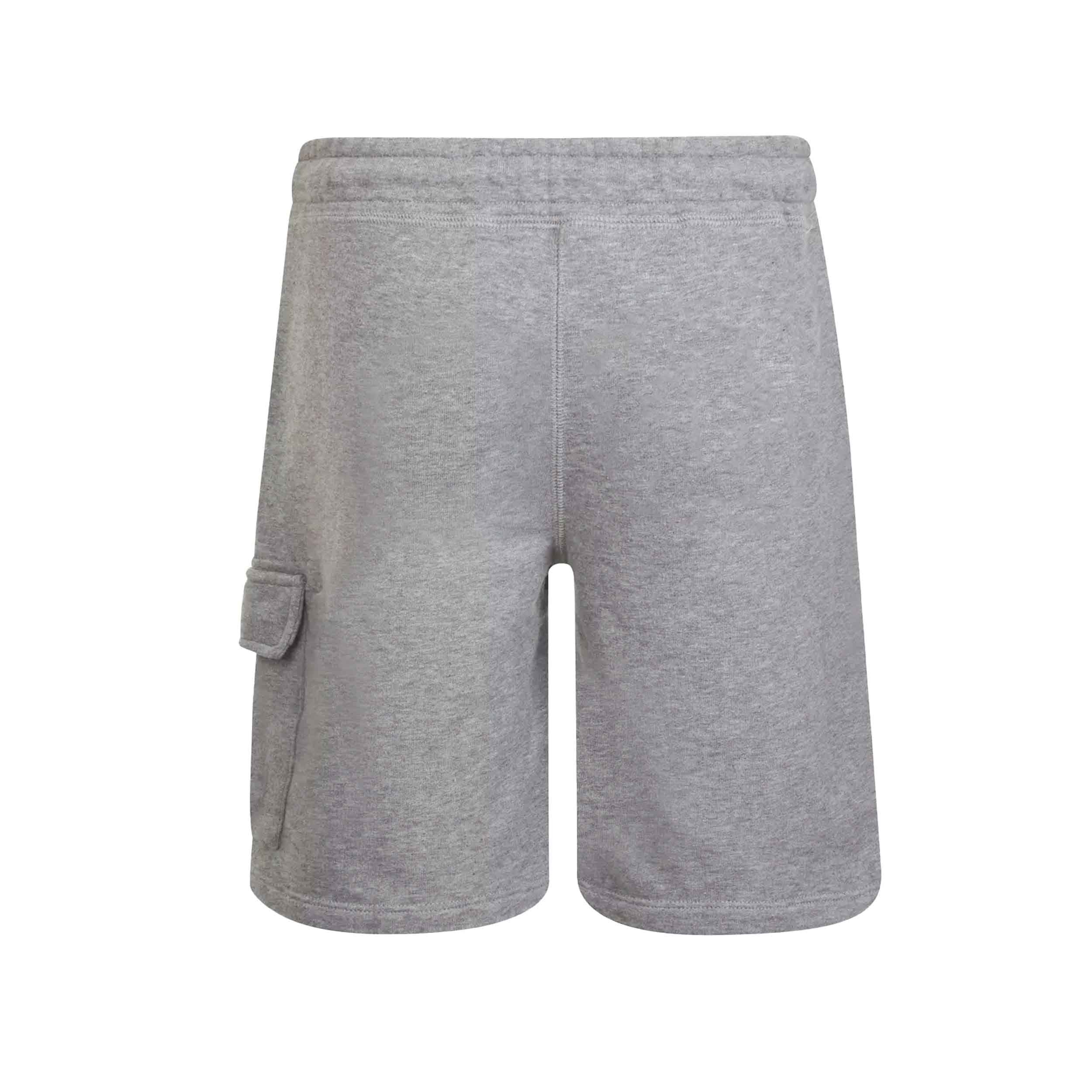 [C.P. Company] Light Fleece Lens Shorts in Greystone Melange