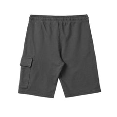 [C.P. Company] Light Fleece Lens Shorts in Smoked Pearl- Grey