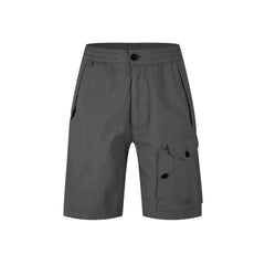 [C.P. Company] Microreps No Peach Cargo Shorts in Smoked Pearl- Grey