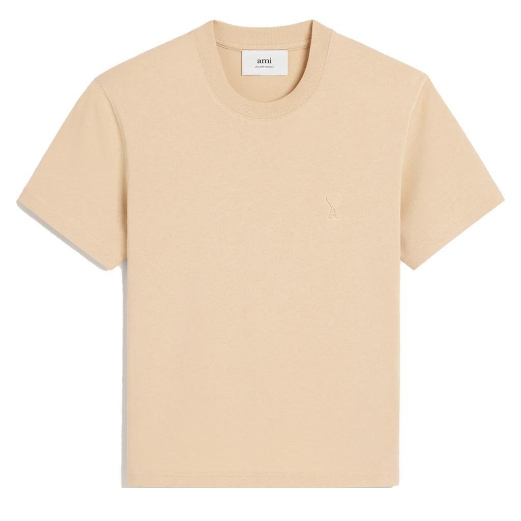 [Ami Paris] De Coeur Cotton T Shirt in Ginger Tonal
