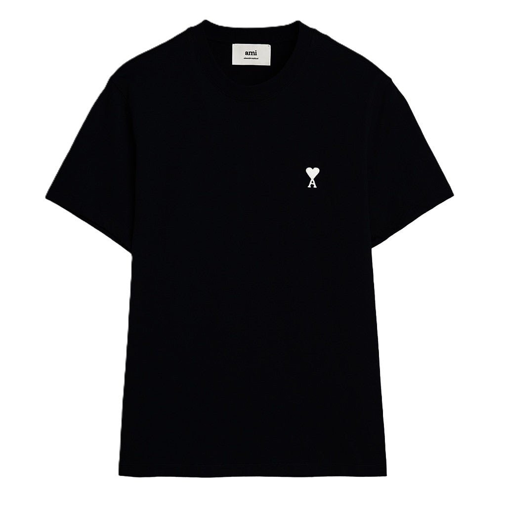 [Ami Paris] White Heart Light Cotton Classic Fit T-Shirt