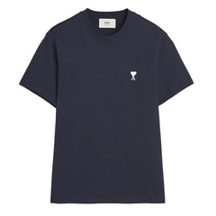 [Ami Paris] White Heart Light Cotton Classic Fit T-Shirt