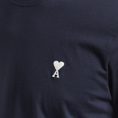[Ami Paris] White Heart Light Cotton Classic Fit T-Shirt
