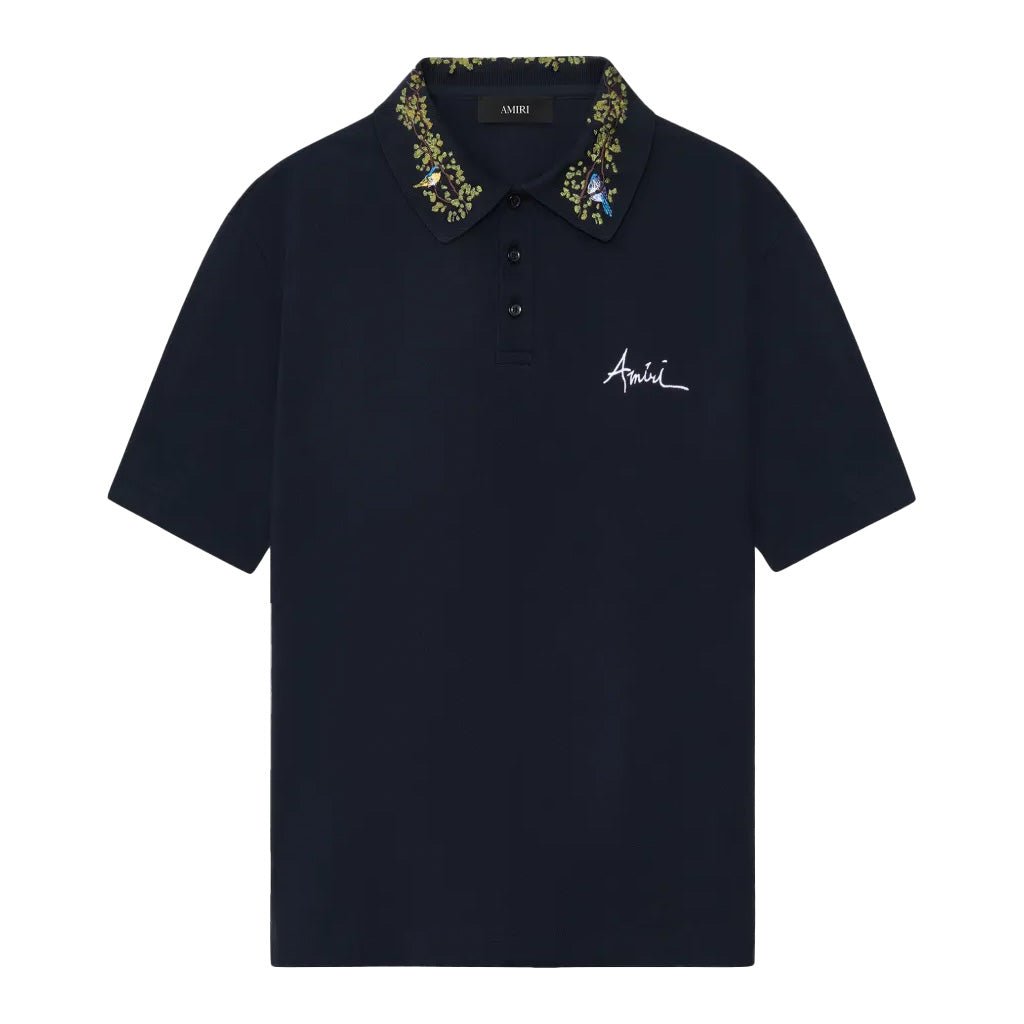 [Amiri] Floral Collar Polo