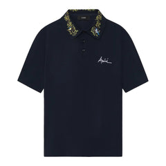 [Amiri] Floral Collar Polo