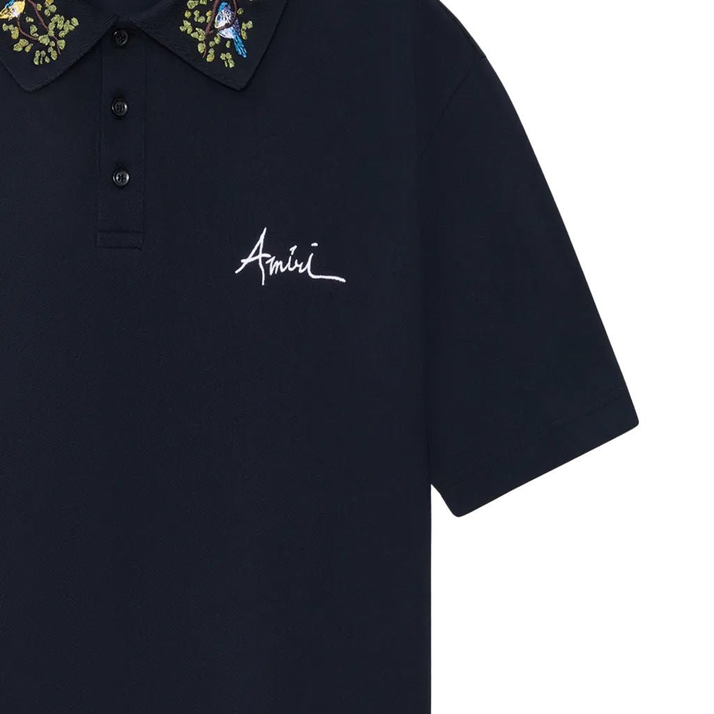 [Amiri] Floral Collar Polo