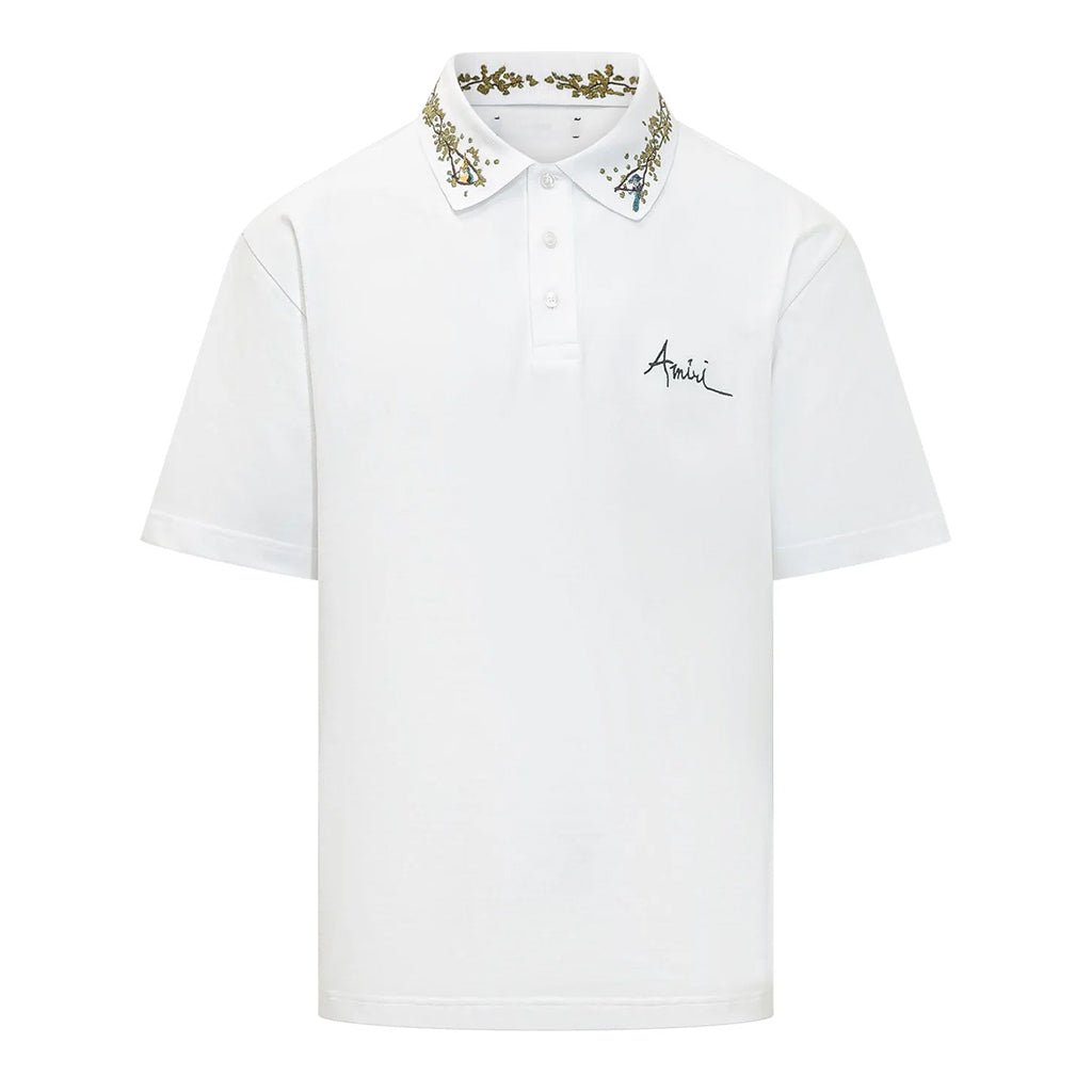 [Amiri] Floral Collar Polo