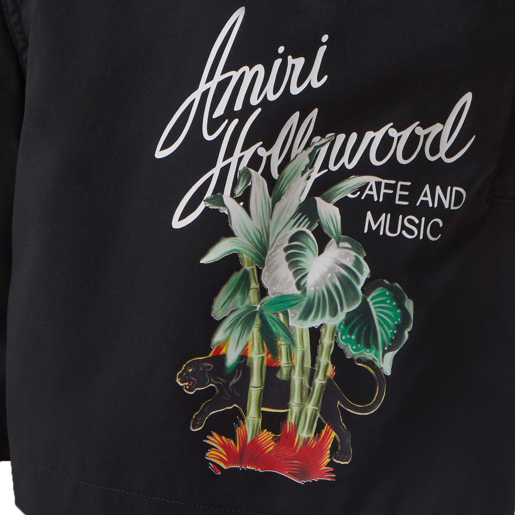 [Amiri] Hollywood Swim Trunks in Black
