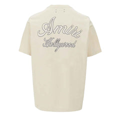 [Amiri] Hollywood T-Shirt in Alabaster