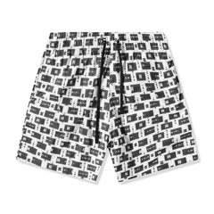 [Amiri] Interweave Swimtrunks in Black/ White