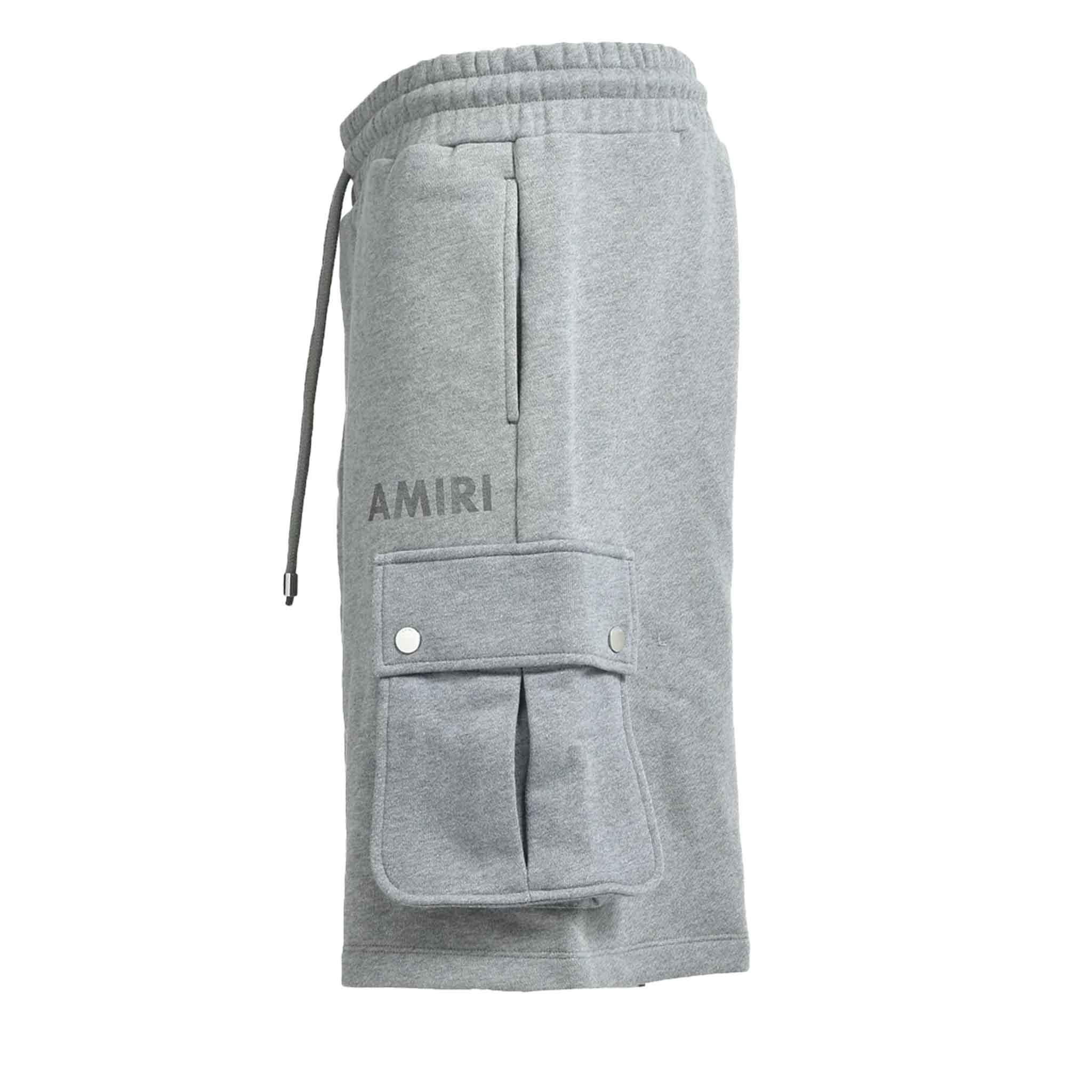 [Amiri] Stencil Cargo Shorts in Grey