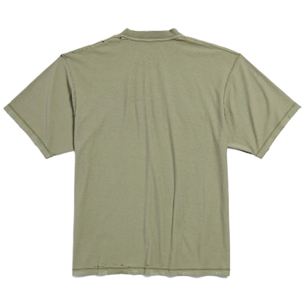 Balenciaga Inside Out T-Shirt in Green