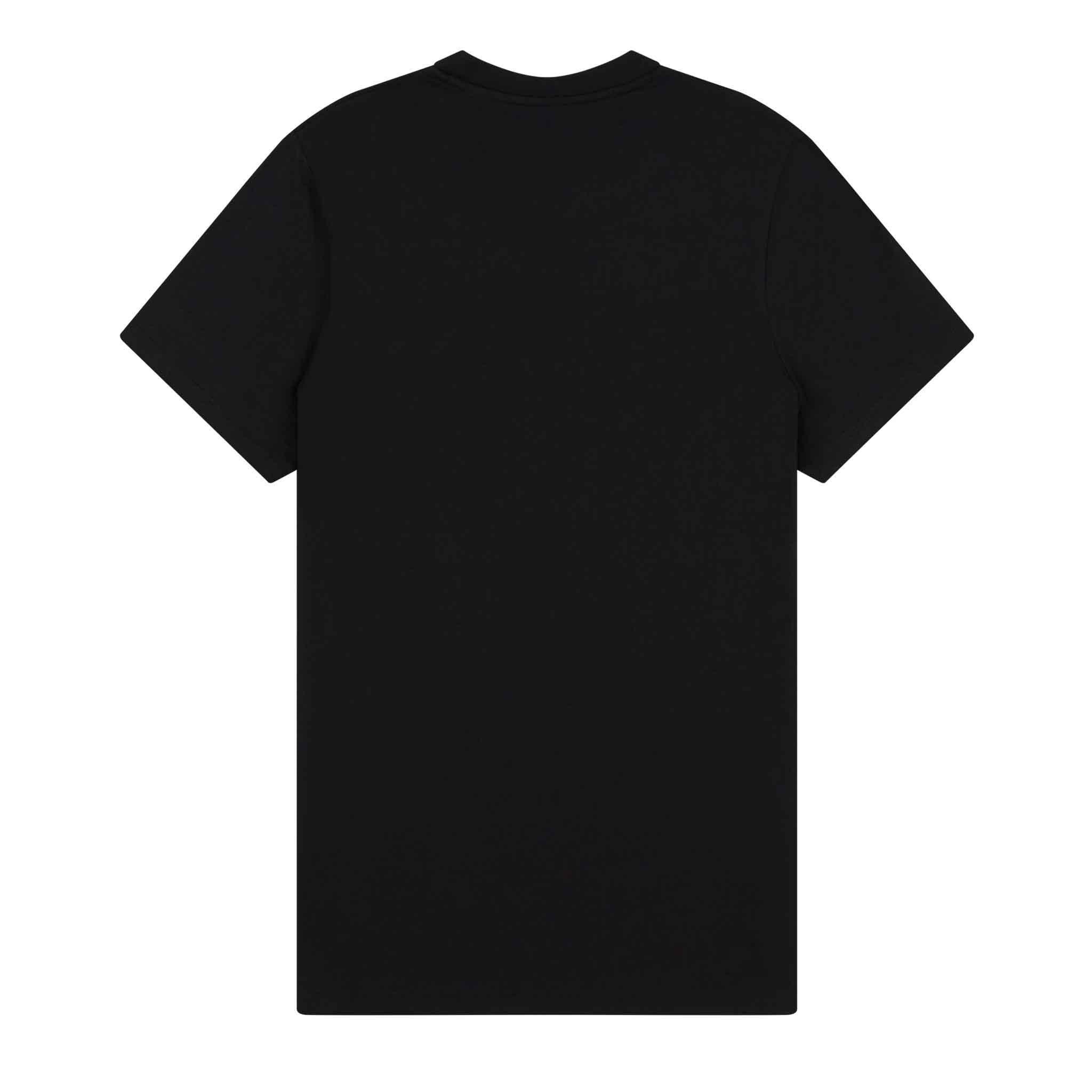 Balmain Flocked Logo T-Shirt in Black