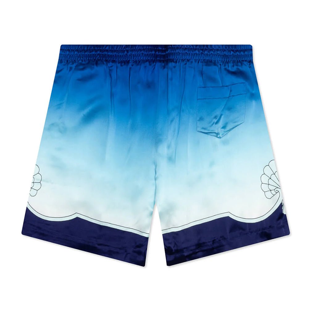 [Casablanca] Drawstring Silk Shorts Archway Place Vendome
