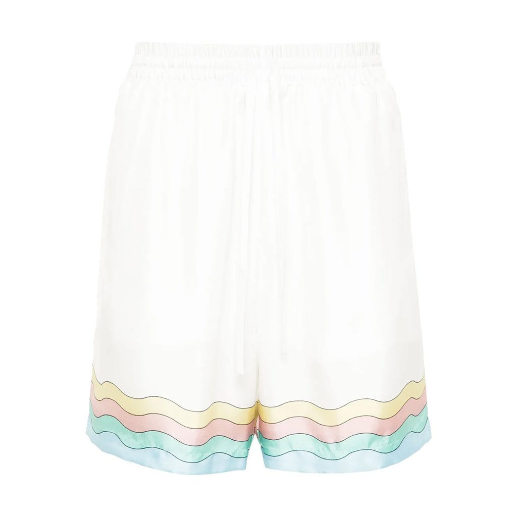 [Casablanca] Drawstring Silk Shorts Maison De Reve