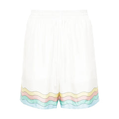 [Casablanca] Drawstring Silk Shorts Maison De Reve