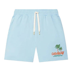 [Casablanca] Embroidered Sweatshorts Coachella Valley