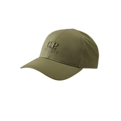 [C.P. Company] Chrome-R Logo Cap in Seagrass