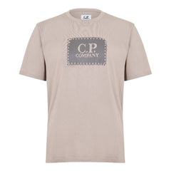 [C.P. Company] Jersey 30/1 Short Sleeve Logo Label T-Shirt