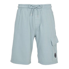 [C.P. Company] Light Fleece Cargo Lens Sweatshorts