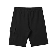 [C.P. Company] Light Fleece Lens Shorts in Black