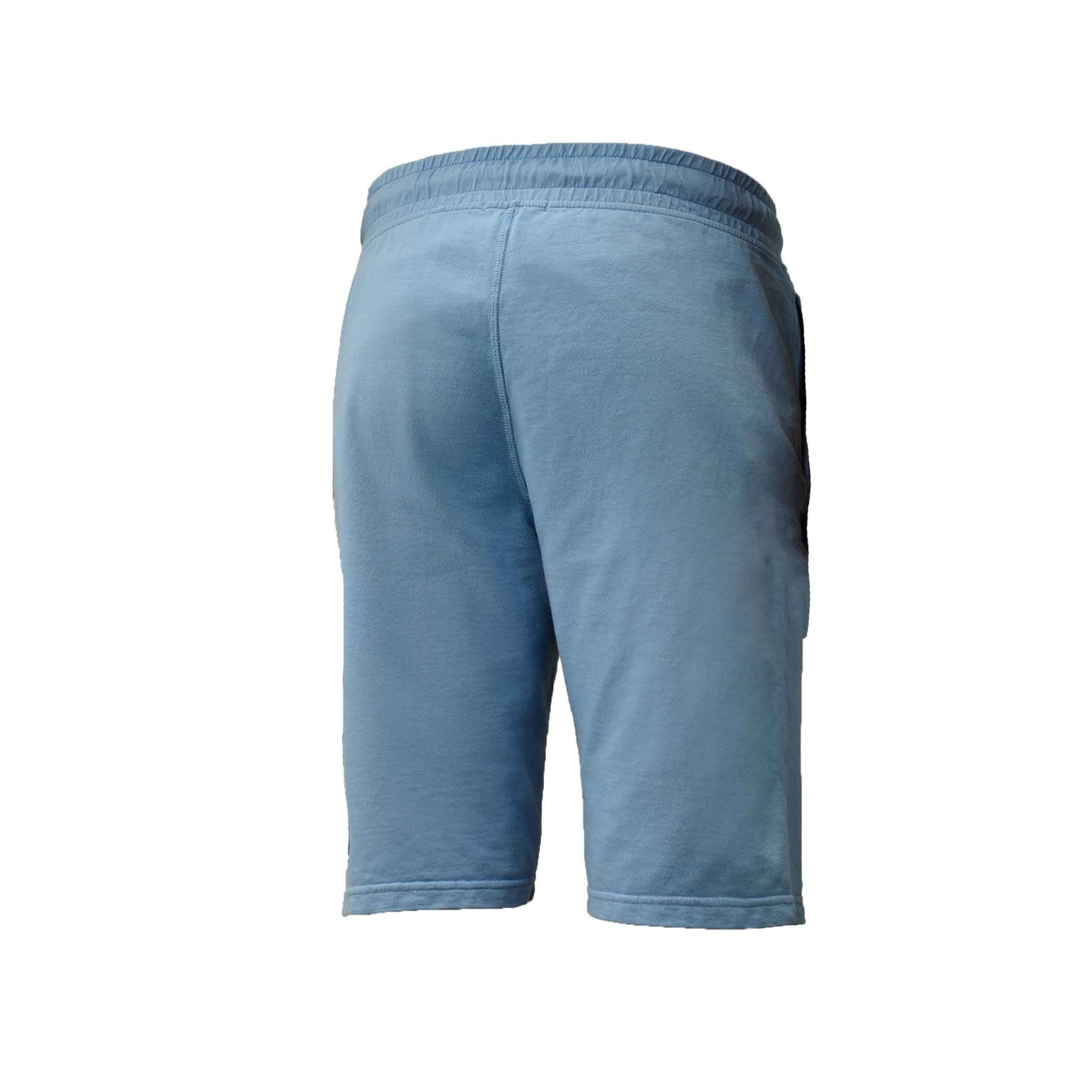 [C.P. Company] Light Fleece Lens Shorts in Coast- Light Blue