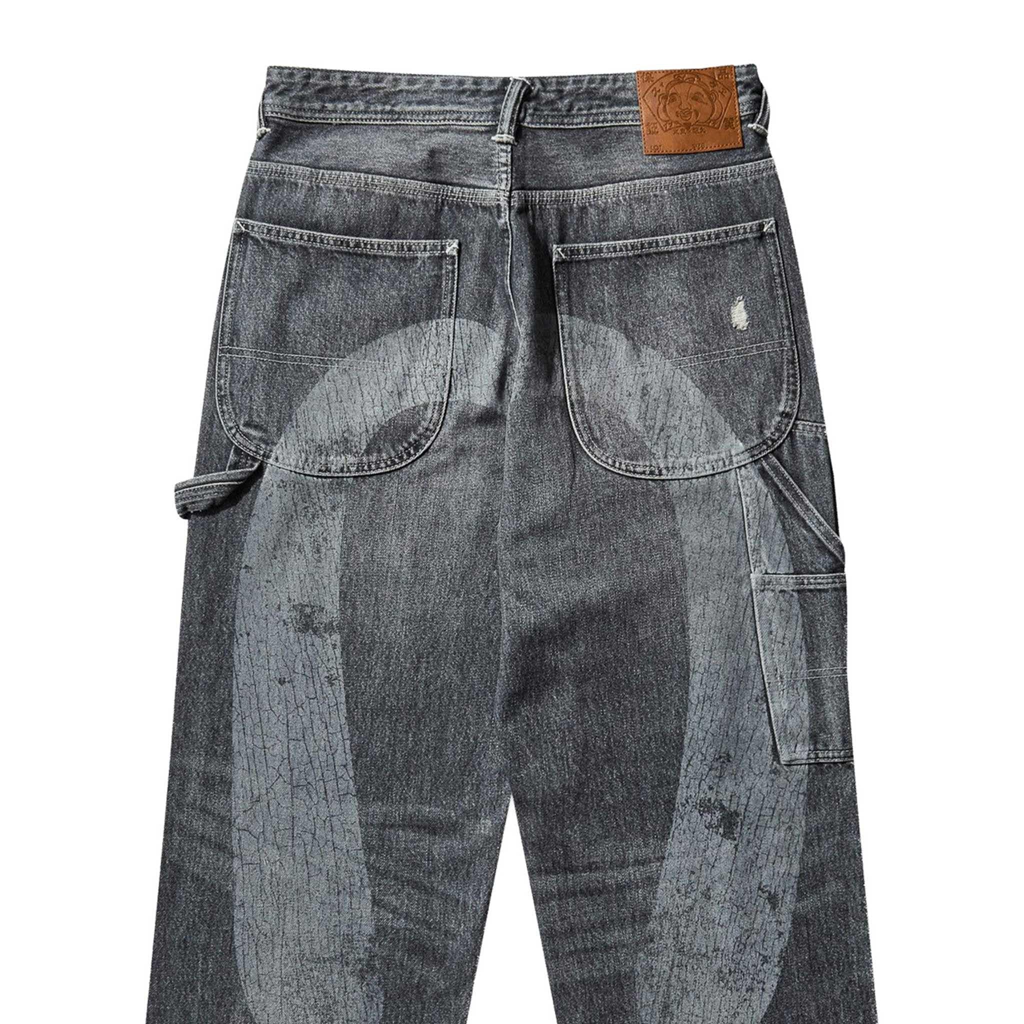 Evisu Vintage Patchwork Denim in Grey