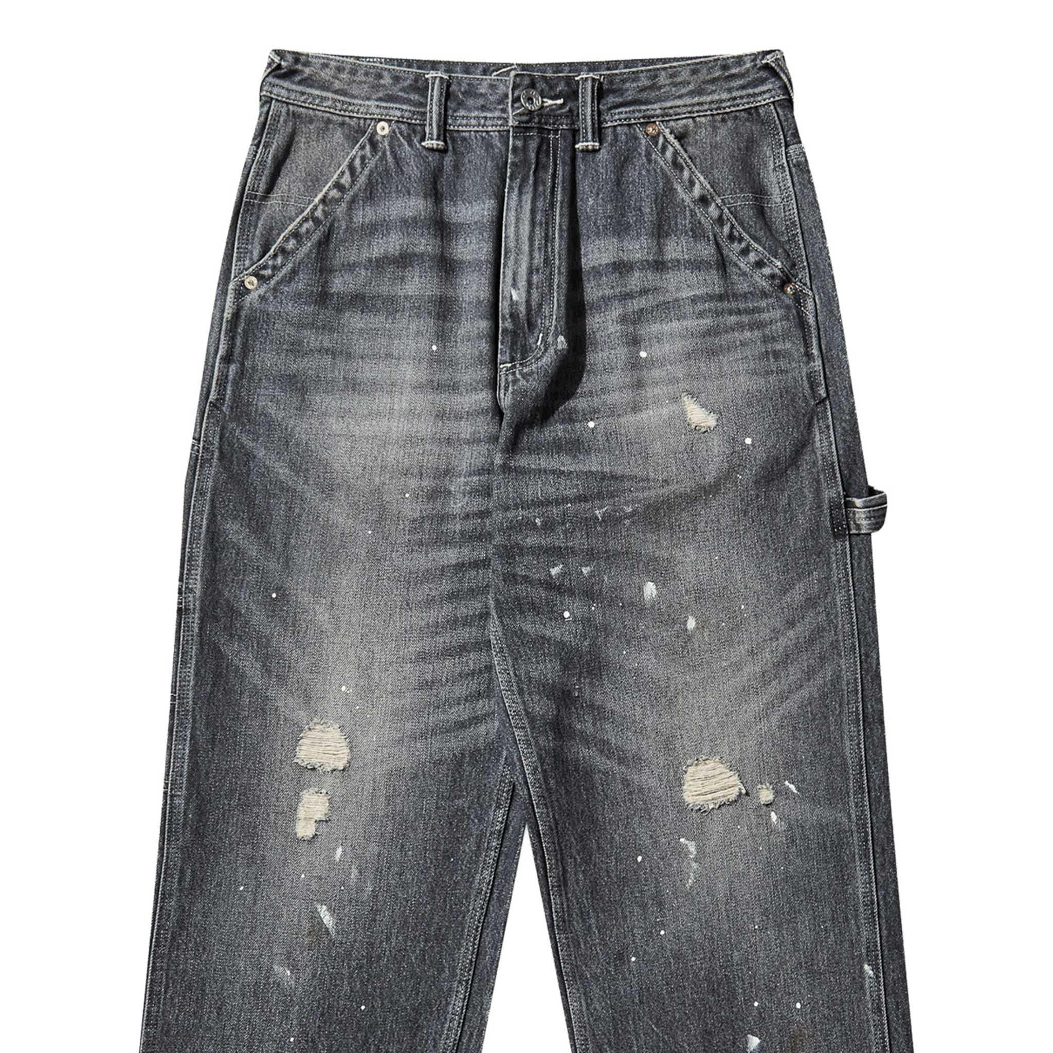 Evisu Vintage Patchwork Denim in Grey