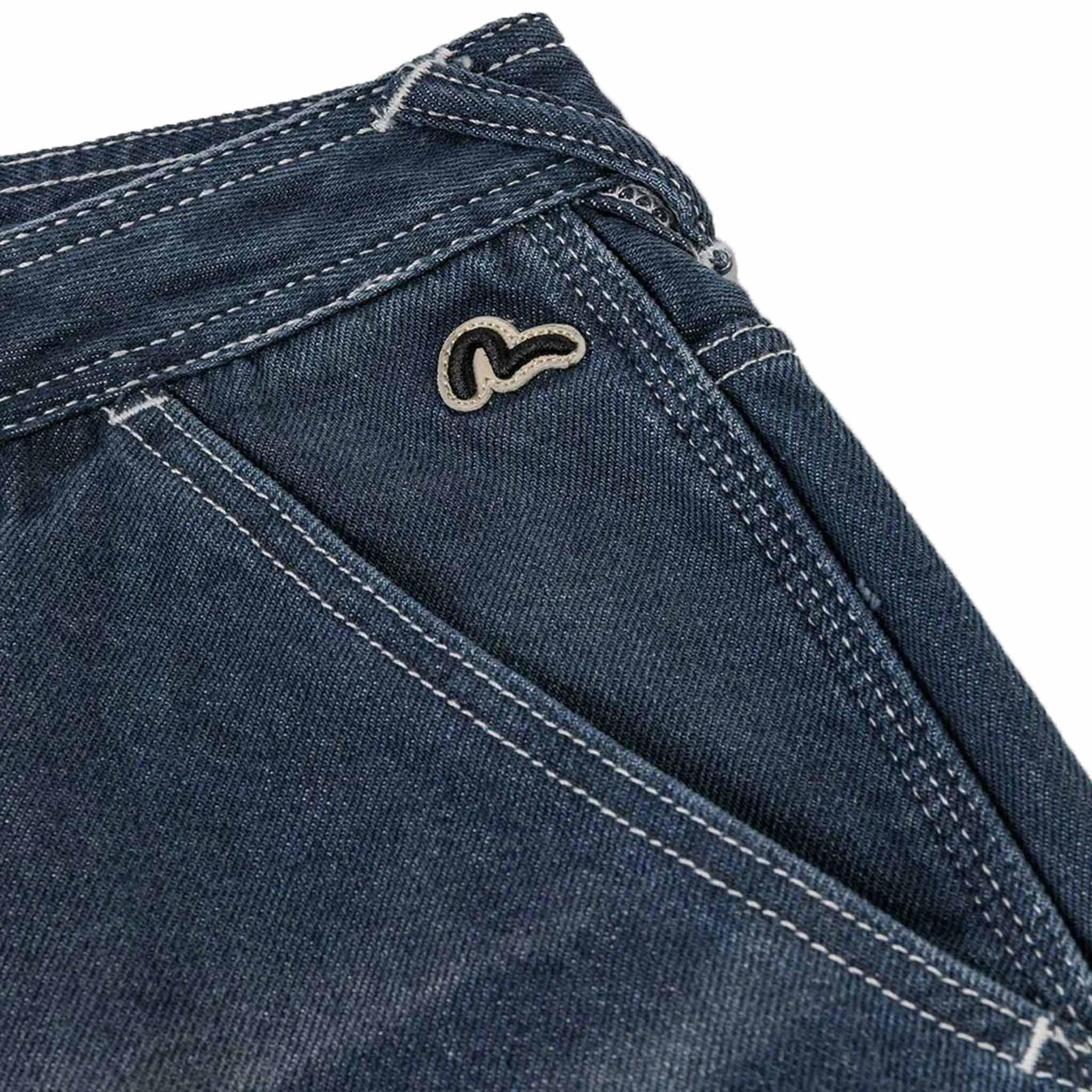 Evisu Washed Worker Pants in Indigo
