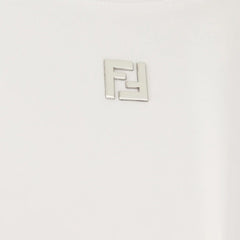 [Fendi] Small FF Logo T-Shirt
