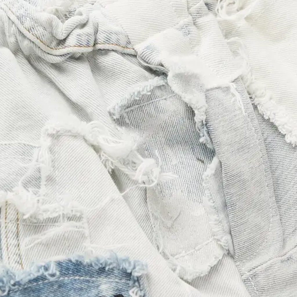 [Gallery Dept.] Patchwork Denim Zuma Shorts