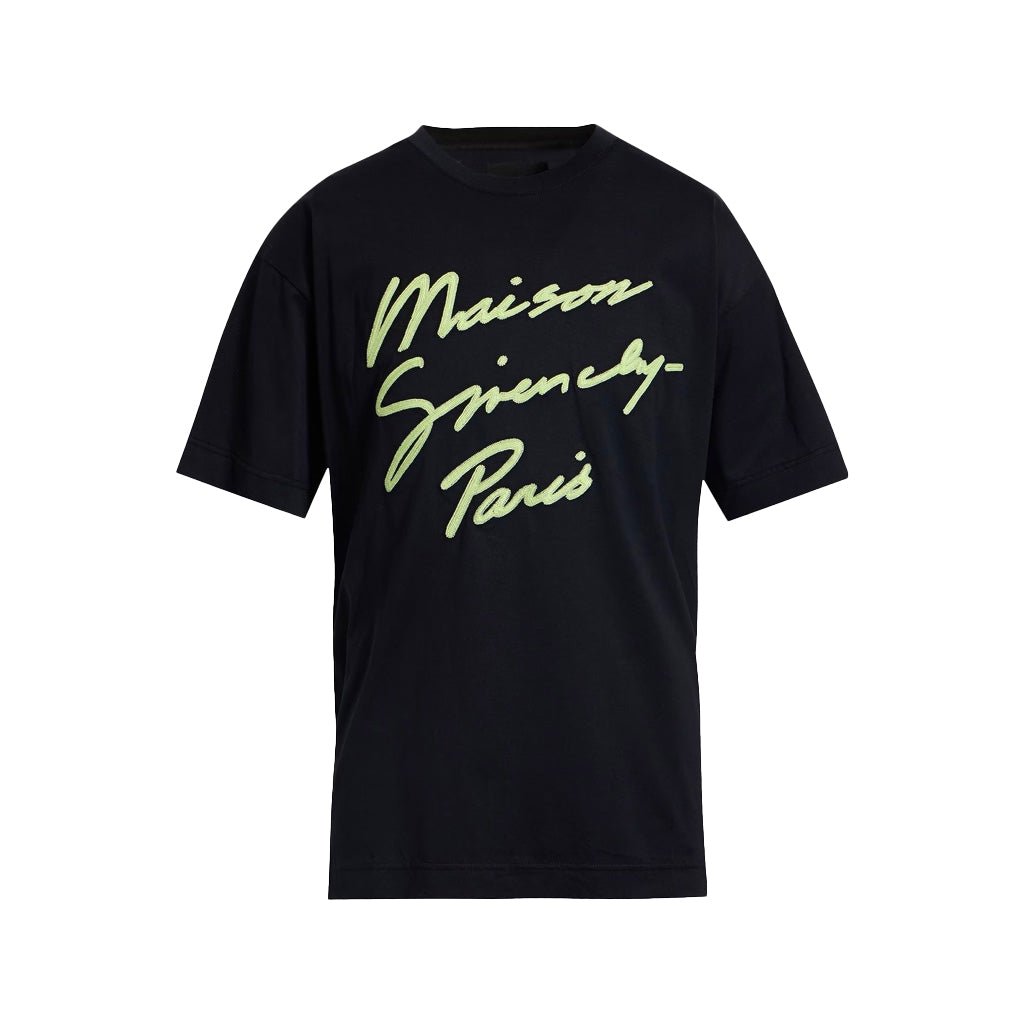 [Givenchy] Maison Script Logo T-Shirt