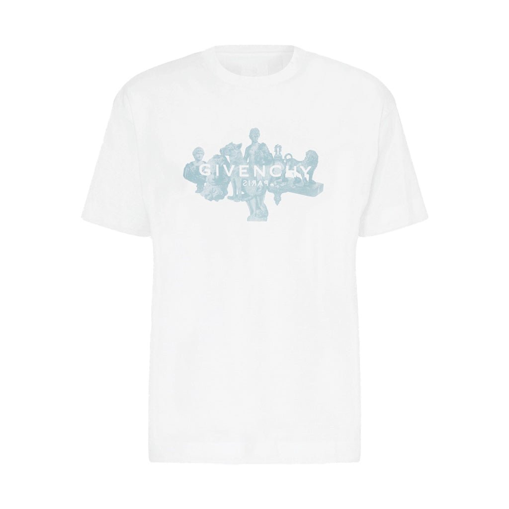 [Givenchy] Reverse Logo Hubert Objects T-Shirt