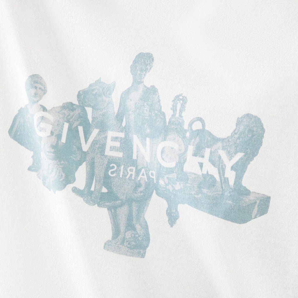 [Givenchy] Reverse Logo Hubert Objects T-Shirt
