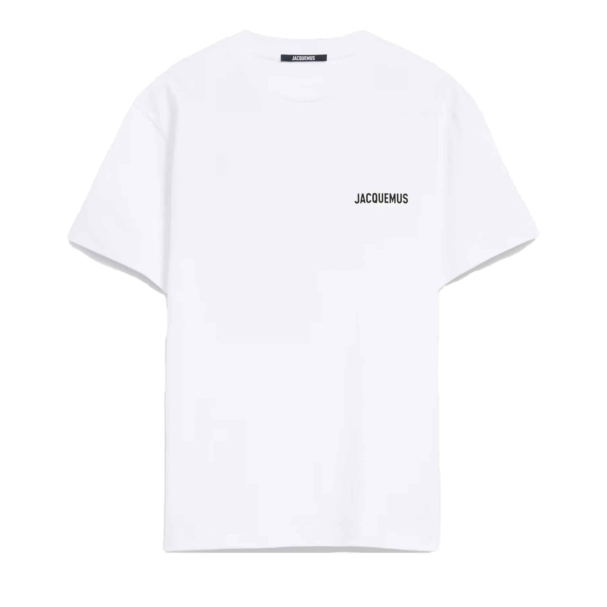 [Jacquemus] The Saint Tropez Place des Lices Address T-Shirt in White