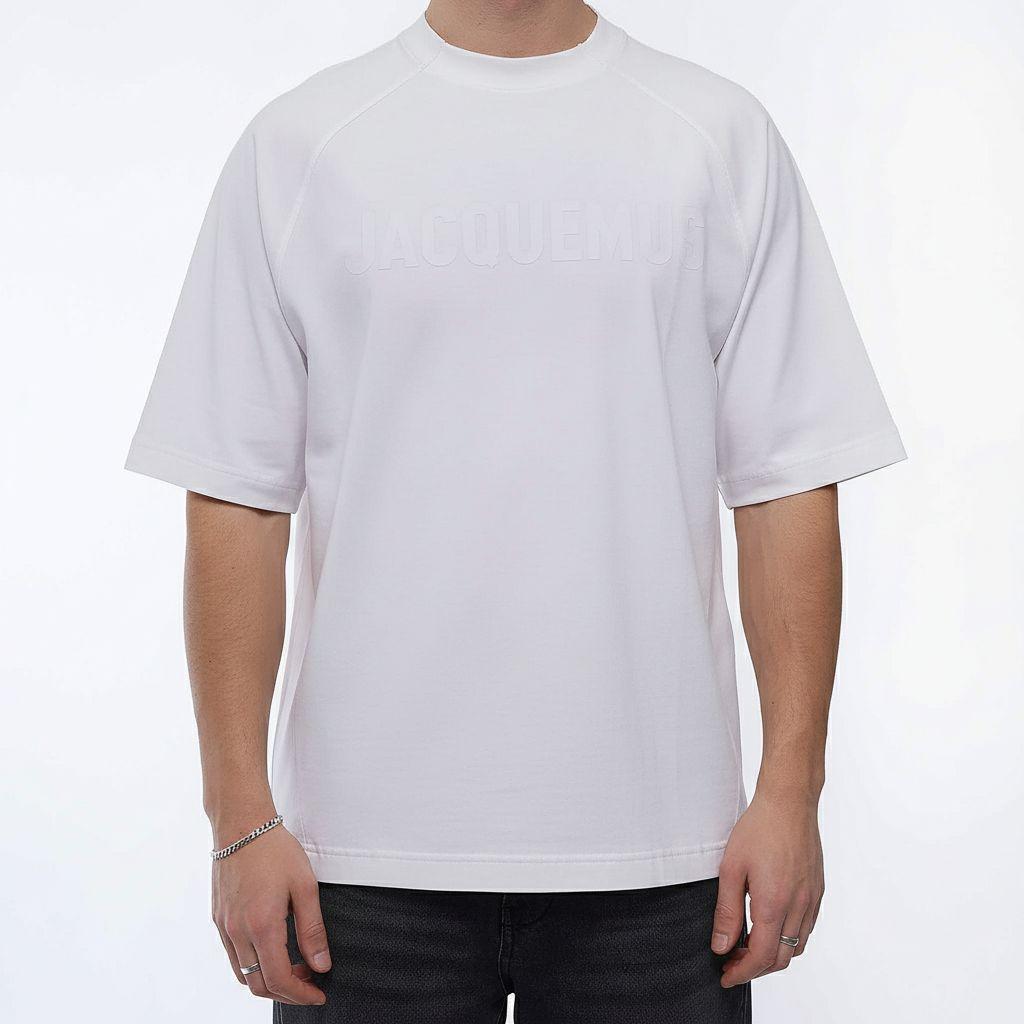 [Jacquemus] The Typo Oversized T-Shirt in White