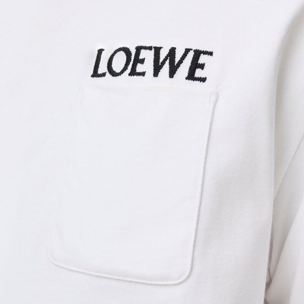 Loewe Cotton Pocket Logo Relaxed Fit T-Shirt