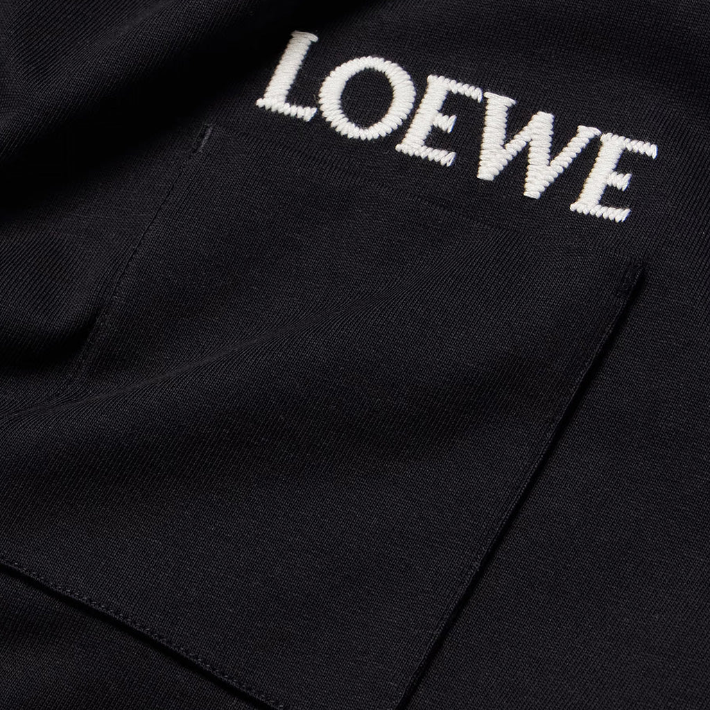 Loewe Cotton Pocket Logo Relaxed Fit T-Shirt