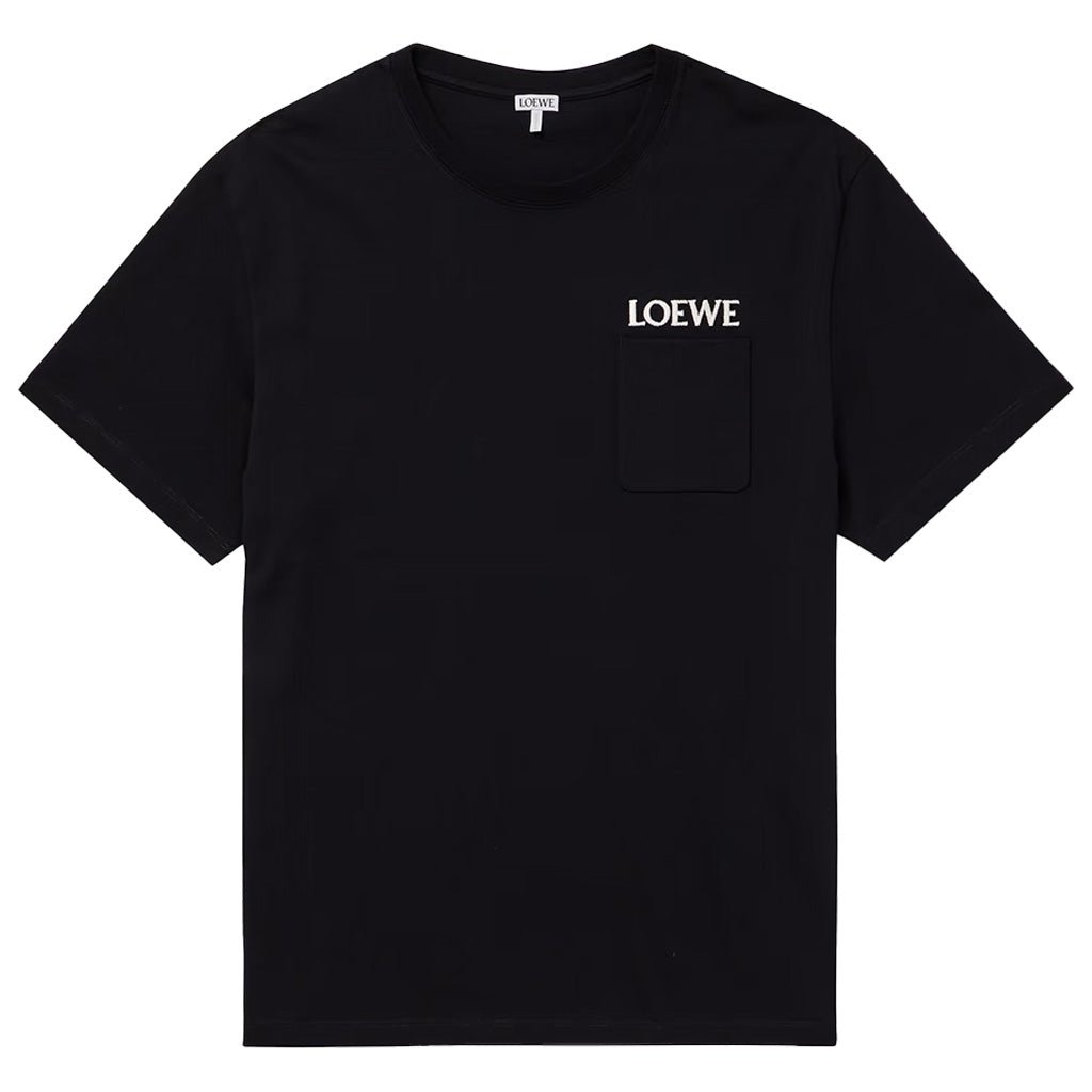 Loewe Cotton Pocket Logo Relaxed Fit T-Shirt