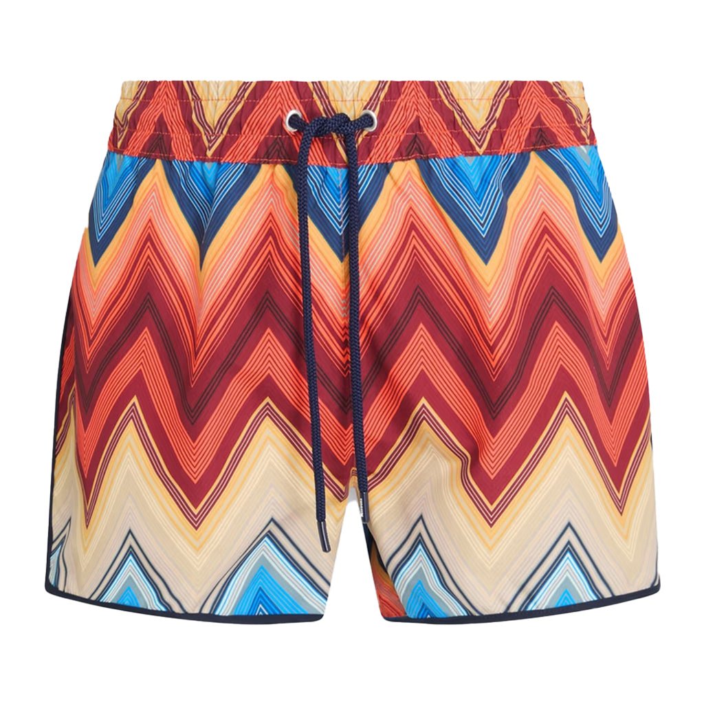 [Missoni] Zig Zag Printed Swim Shorts