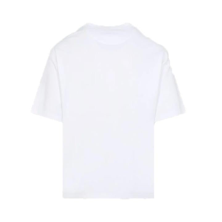 Prada Stretch Cotton Logo T-Shirt in White