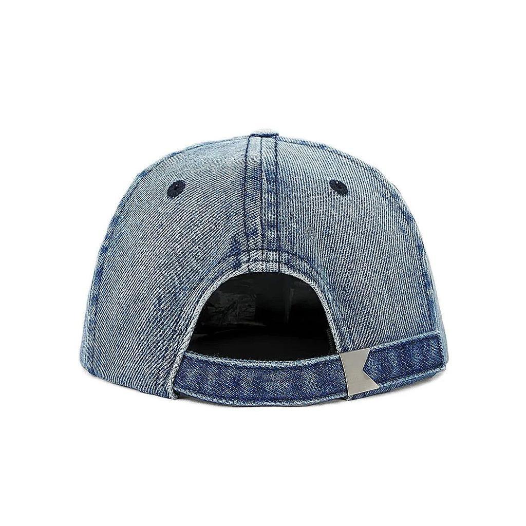 Rhude Logo Denim Hat in Oxofrd Indigo