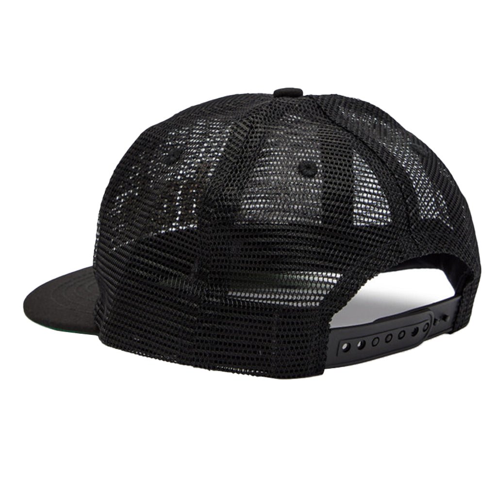 Rhude Logo Mesh Hat In Black / White