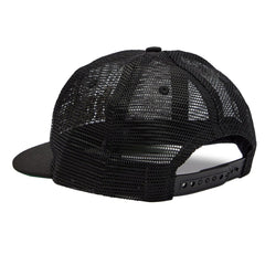 Rhude Logo Mesh Hat In Black / White