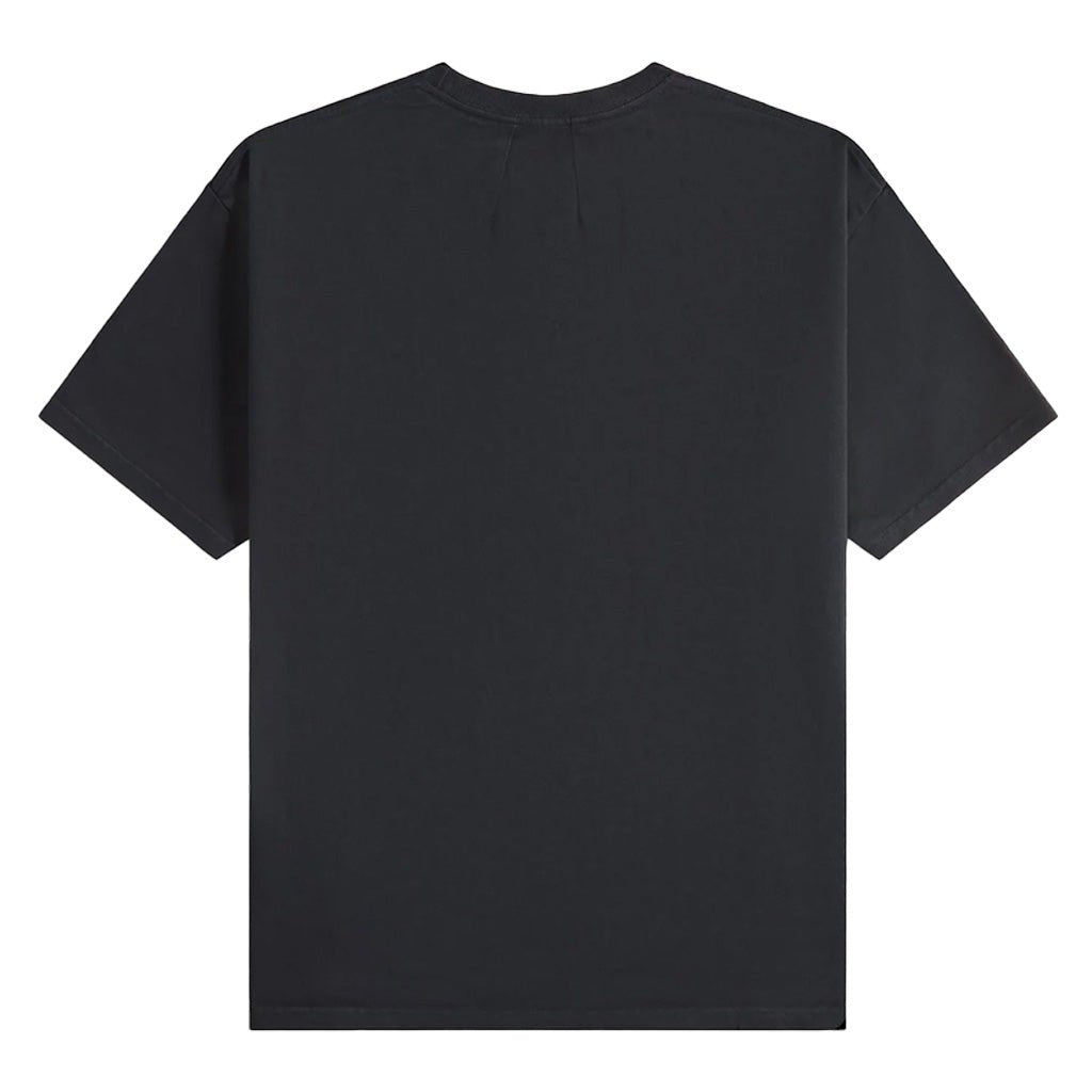 Rhude Ramatuelle Intl Racing Tee In Vintage Black/ White/ Yellow