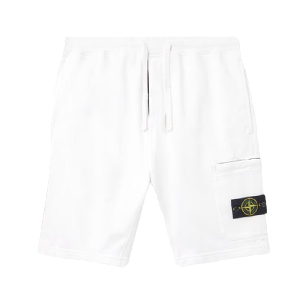 [Stone Island] Cotton Fleece Cargo Shorts